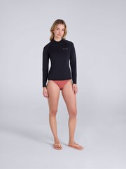 Animal Black Lillie Long Sleeve Quick Drying Rash Vest - Image 4 of 4
