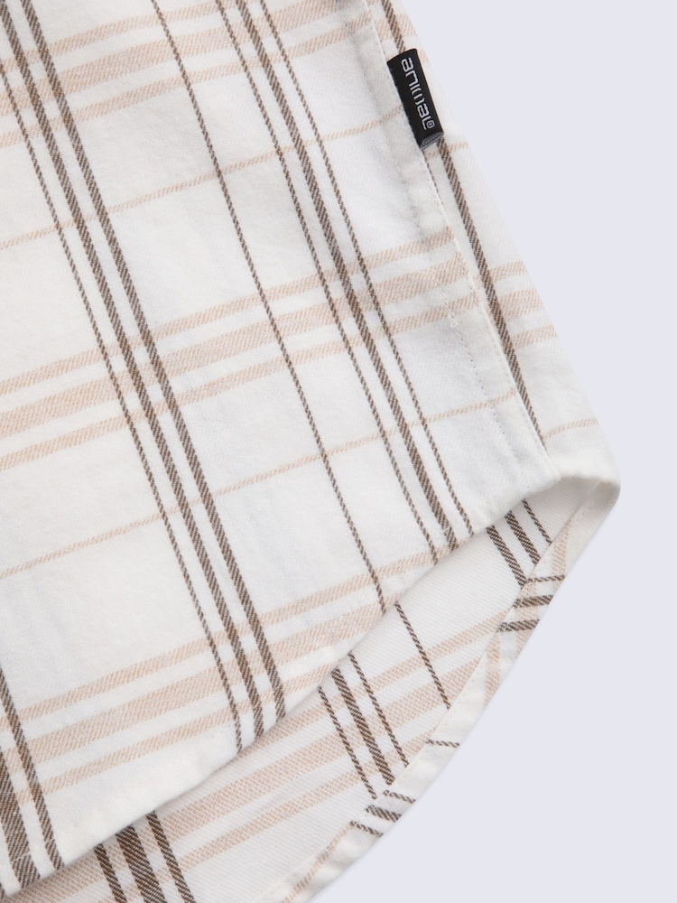 Animal Light Beige Cove Flannel Shirt - Image 5 of 5