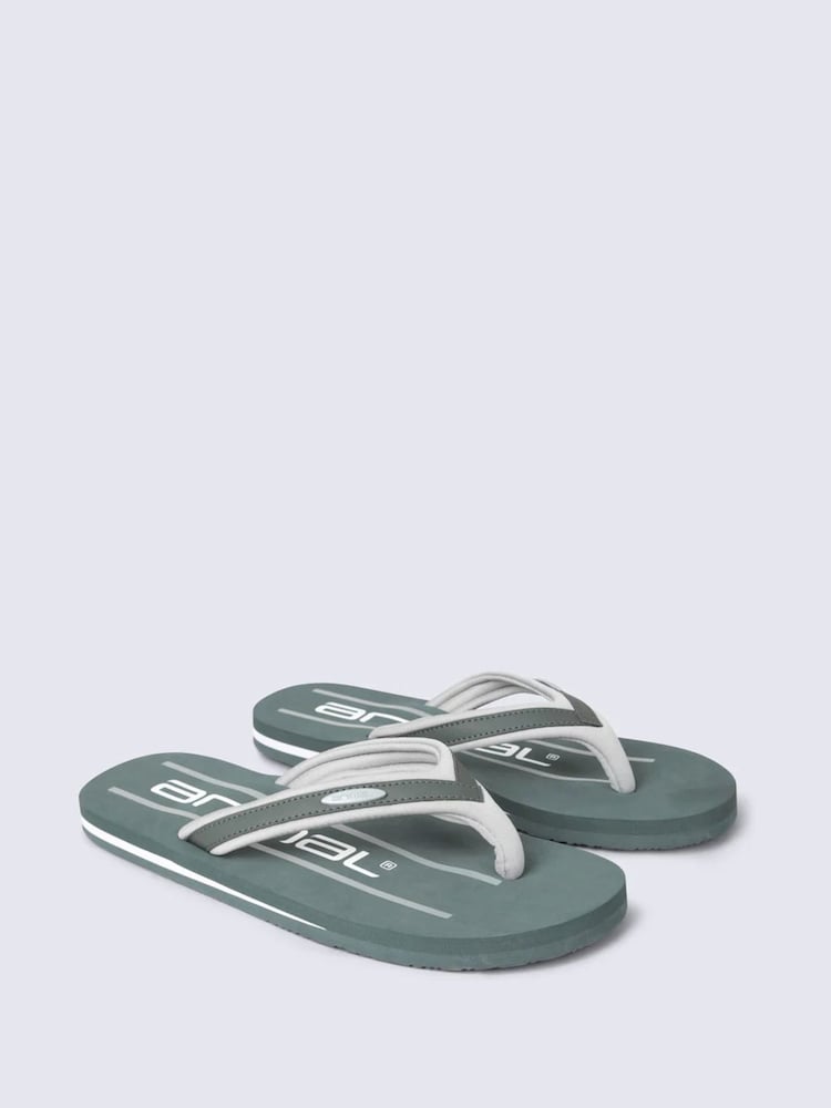 Animal Green Jekyl Flip Flops - Image 1 of 5