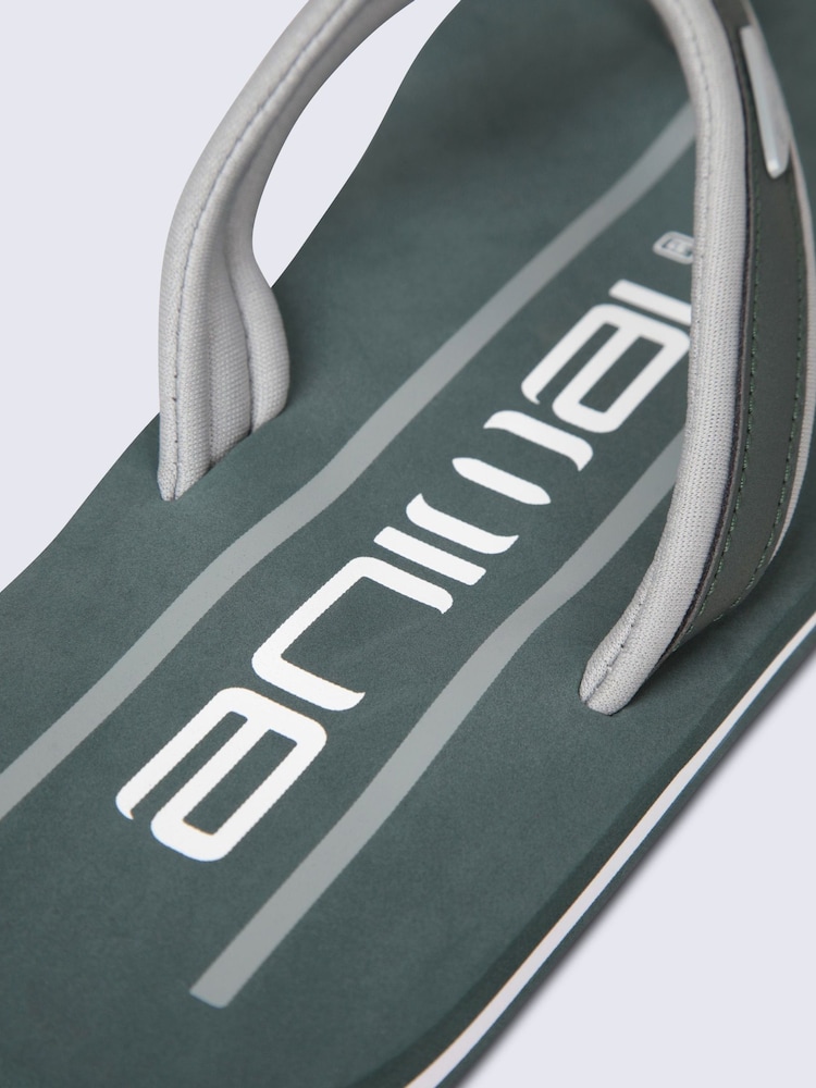 Animal Green Jekyl Flip Flops - Image 5 of 5