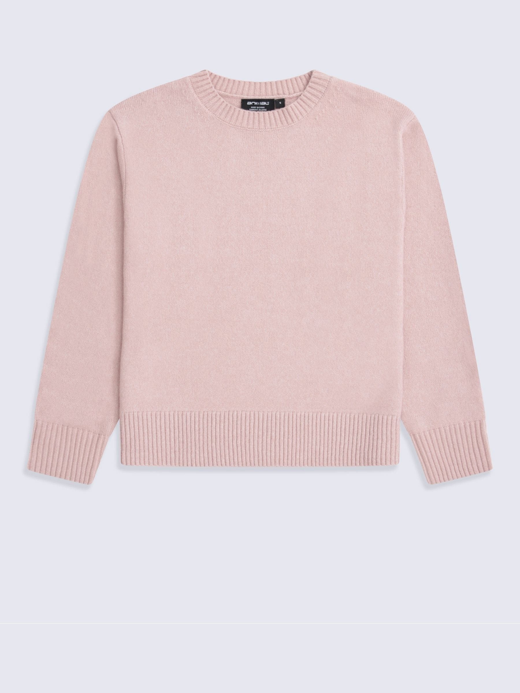 Animal Women's Pink Soft Lightweight Casual Top Warm Comfortable Fluffy Pullover Jumper In | : Extra Large - Image 2