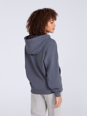Niebieski - Animal Idol Zip Through Hoodie - Obraz 3 z 9
