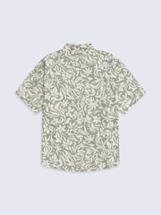 Animal Green Nova Linen Shirt - Image 1 of 4