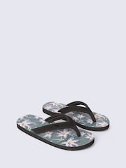 Animal Dark Green Jekyl Flip Flops - Image 1 of 4