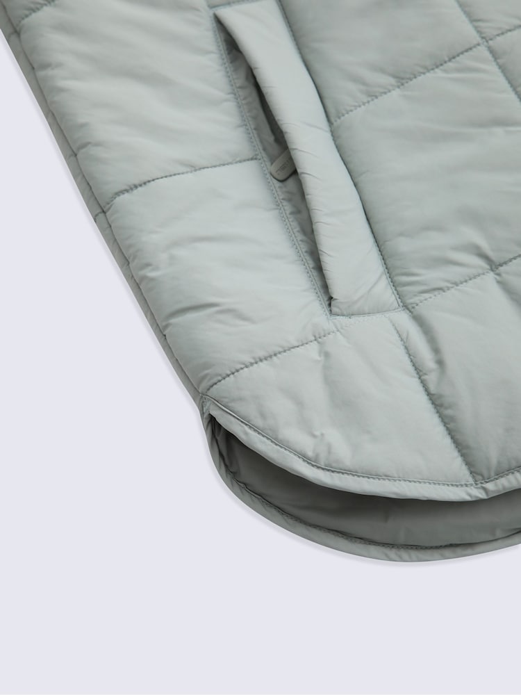 Animal Green Nina Grid Quilt Padded Jacket - Image 6 of 6 Animal Green Nina Grid Quilt Padded Jacket - Image 6 of 6