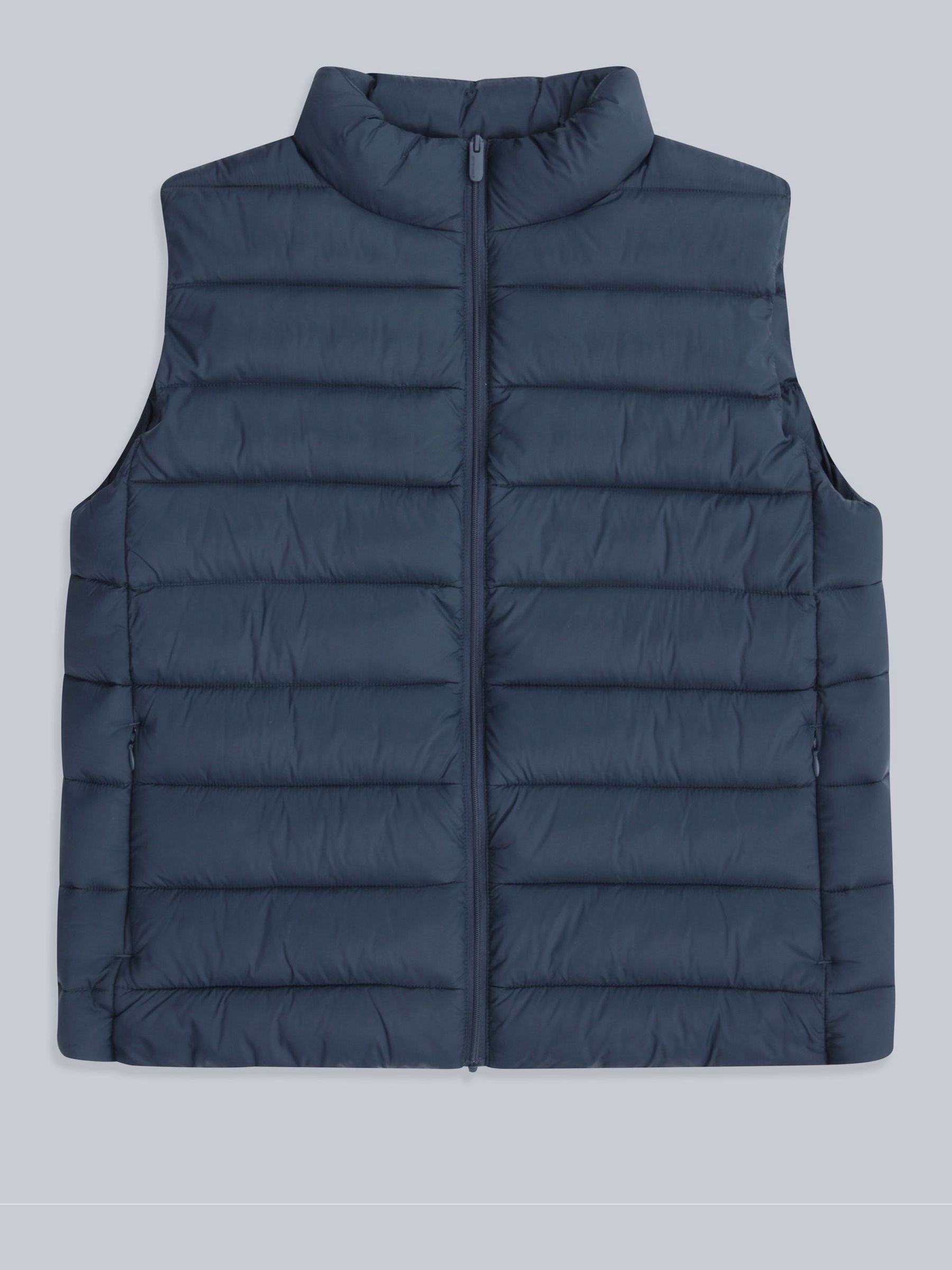 Animal Women's Navy 'Light Cosi' Lightweight Water Resistant Pfc Free Warm Padded Gilet In | : Size 12 - Image 1