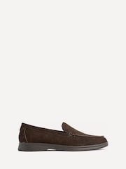 Linzi Brown Suede Apparel Slip-On Loafers - Image 2 of 5