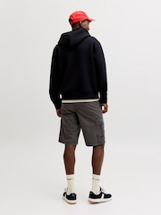JACK & JONES Grey Loose Fit Cargo Shorts - Image 4 of 7