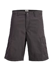 JACK & JONES Grey Loose Fit Cargo Shorts - Image 5 of 7