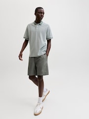 JACK & JONES Grey Drawstring Cotton Shorts - Image 3 of 6