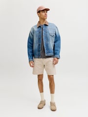 Biały - JACK & JONES Tony Loose Shorts - Obraz 3 z 7