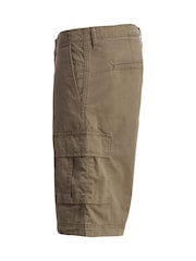 JACK & JONES Brown Loose Fit Cargo Shorts - Image 3 of 3