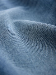 Dark Blue Longer Length Wide Denim Jeans (7-16yrs) - Image 4 of 4