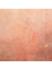 Libra Interiors Terracotta Terra Glow Hand Embellished Framed Canvas Wall Art 100x100cm - Image 5 of 7