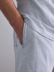 Grey Short Sleeve Jersey Pyjamas Set - Image 5 of 6