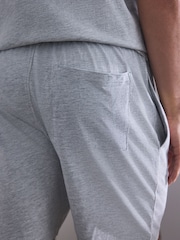 Grey Short Sleeve Jersey Pyjamas Set - Image 6 of 6