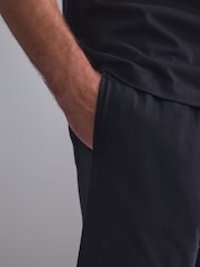 Qara - qısaqol formalı Pyjamas Set - 7şəkildən 6 şəkil