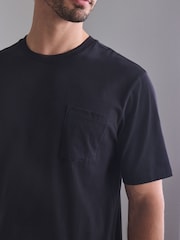 Qara - qısaqol formalı Pyjamas Set - 7şəkildən 7 şəkil
