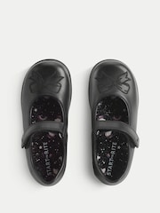 Start-Rite Black Bow Rip-Tape Mary-Jane Pretty Primary School Shoes - Image 3 of 5