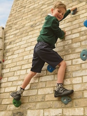 Start-Rite Black Quad Twin Rip-Tape Tough Scuff-Resistant School Shoes - Image 7 of 8