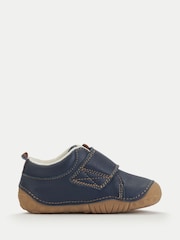 Start-Rite Blue Bear Hug Babies Rip-Tape Closed Pre-Walker Shoes With Bear Motif - Image 3 of 8