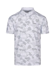 Stromberg White Men's Woburn Digi Camo Golf Polo Shirt - Image 1 of 4