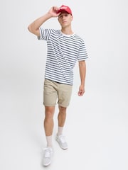 JACK & JONES Grey Regular Fit Chino Shorts - Image 2 of 8