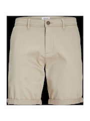JACK & JONES Grey Regular Fit Chino Shorts - Image 7 of 8