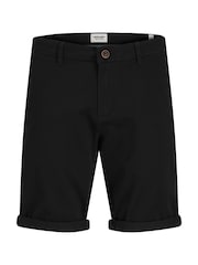 JACK & JONES Black Regular Fit Chino Shorts - Image 6 of 7
