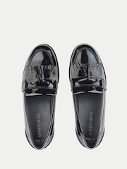 Start-Rite Black Sketch Slip-On Tassle Loafer Senior School Shoes - Image 5 of 6