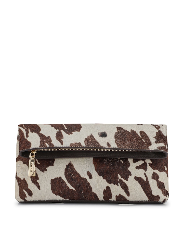 Jones Bootmaker Cow Wylie Fold-Over Clutch - Image 1 of 3