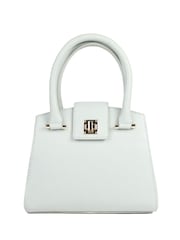 Jones Bootmaker Mint Green Whimsy Leather Top Handle Tote Bag - Image 1 of 5