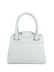 Jones Bootmaker Mint Green Whimsy Leather Top Handle Tote Bag - Image 2 of 5