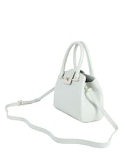 Jones Bootmaker Mint Green Whimsy Leather Top Handle Tote Bag - Image 3 of 5