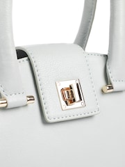 Jones Bootmaker Mint Green Whimsy Leather Top Handle Tote Bag - Image 4 of 5