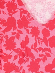 Mountain Warehouse Red Como Printed Tea Dress - Image 8 of 8