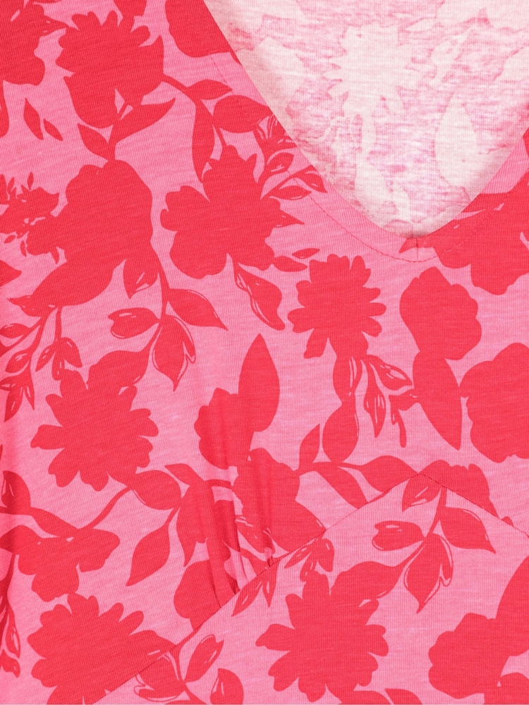 Mountain Warehouse Red Como Printed Tea Dress - Image 8 of 8