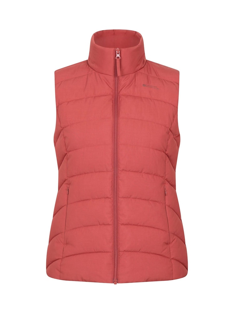Orange - Mountain Warehouse Opal Water-Resistant Padded Gilet - Image 1 de 5