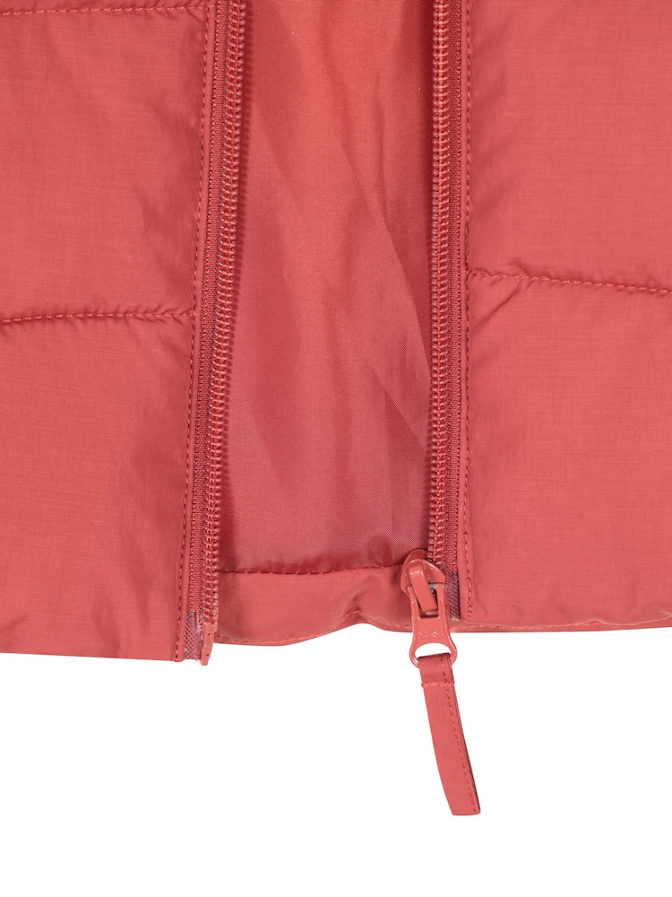 Orange - Mountain Warehouse Opal Water-Resistant Padded Gilet - Image 5 de 5