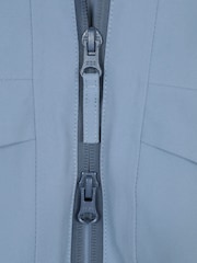 Mountain Warehouse Blue April Kids Long Waterproof Jacket - Image 5 of 7