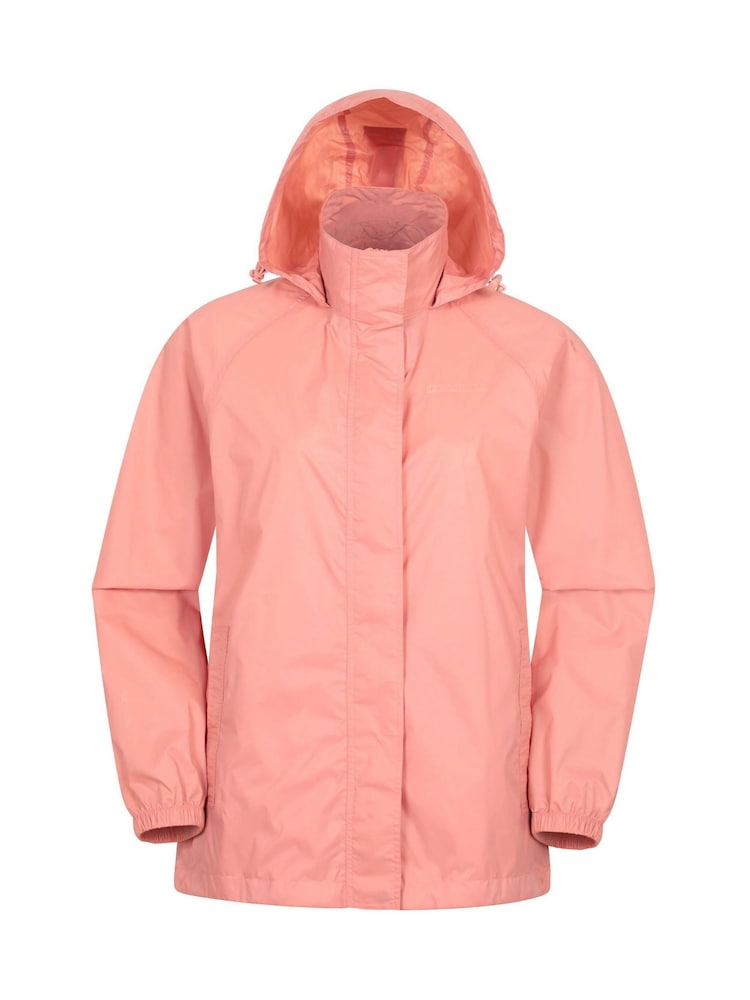 Mountain Warehouse Pink Pakka II Womens Waterproof Jacket - Image 1 of 7 Mountain Warehouse Pink Pakka II Womens Waterproof Jacket - Image 1 of 7