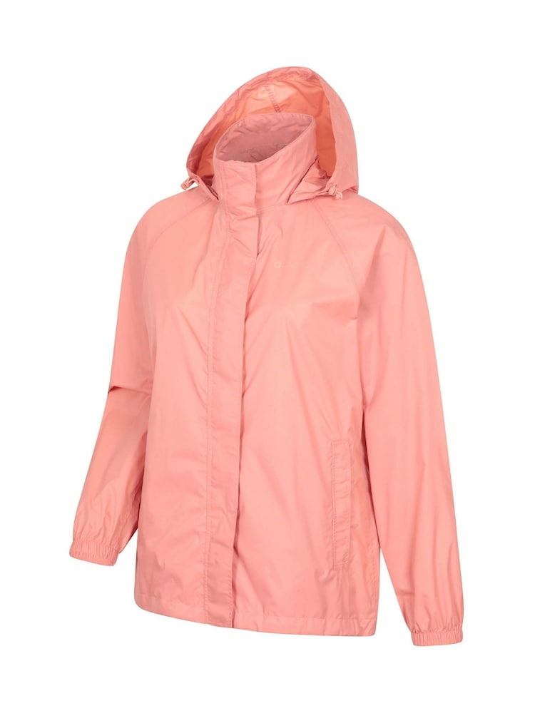 Mountain Warehouse Pink Pakka II Womens Waterproof Jacket - Image 2 of 7 Mountain Warehouse Pink Pakka II Womens Waterproof Jacket - Image 2 of 7