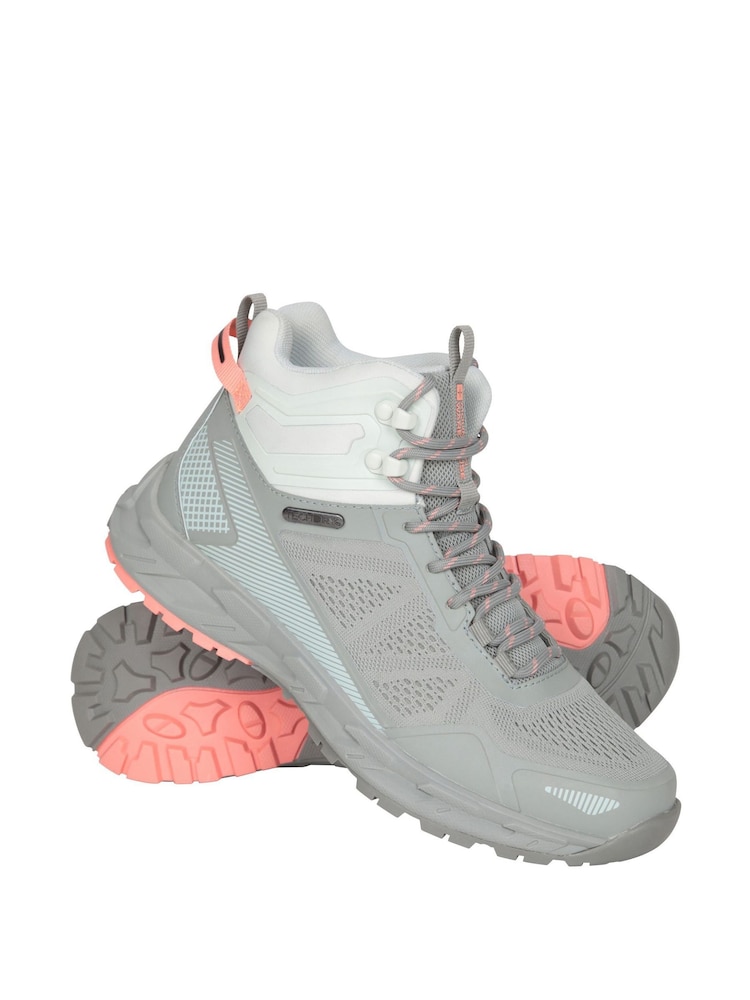 Mountain Warehouse Green Crusade Womens Lightweight Waterproof Walking Boots - Image 1 of 5