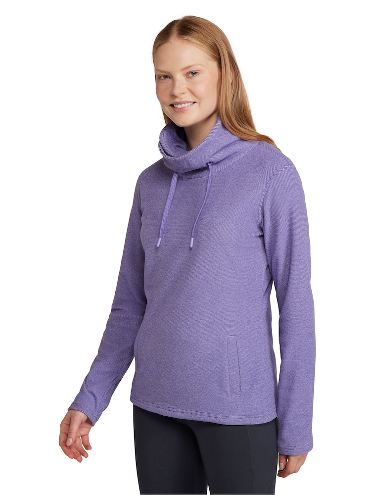 Mountain Warehouse Purple Hebridean Cowl Neck Fleece - Image 1 of 9 Mountain Warehouse Purple Hebridean Cowl Neck Fleece - Image 1 of 9