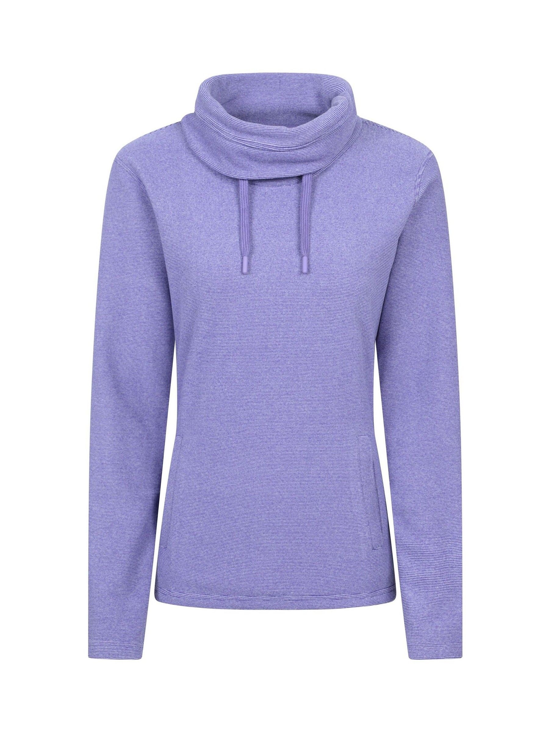 Buy Mountain Warehouse Purple Womens Hebridean Cowl Neck Fleece