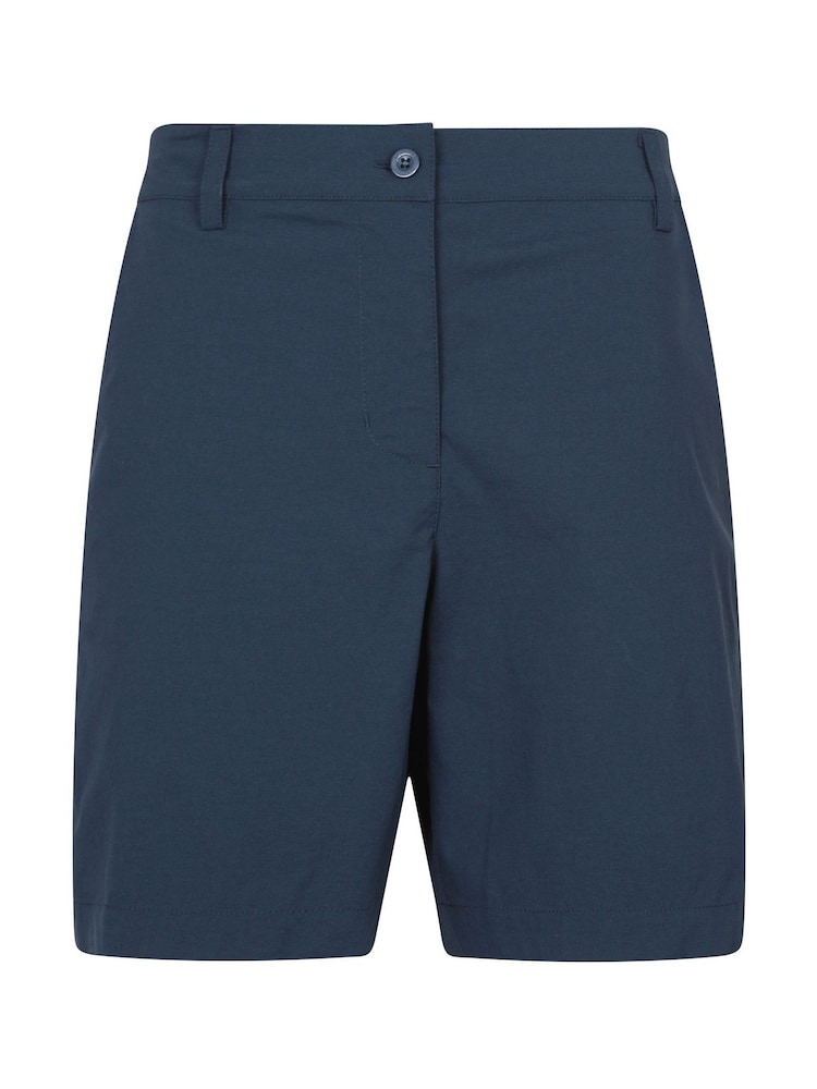 Mountain Warehouse Blue Delta Stretch Quick Drying UV Shorts - Image 1 of 6
