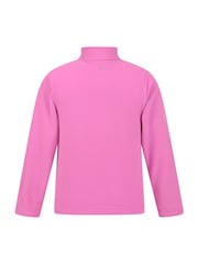 Mountain Warehouse Dark Pink Camber II Kids Full Zip Fleece - Image 3 of 5