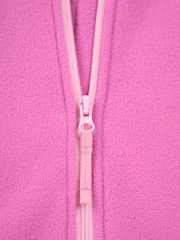 Mountain Warehouse Dark Pink Camber II Kids Full Zip Fleece - Image 5 of 5