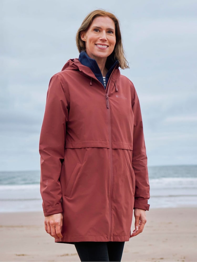Mountain Warehouse Brown Hilltop II Waterproof Jacket - Image 1 of 5 Mountain Warehouse Brown Hilltop II Waterproof Jacket - Image 1 of 5
