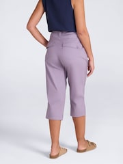 Mountain Warehouse Purple Coastal Stretch Capris Trousers - Image 3 of 4
